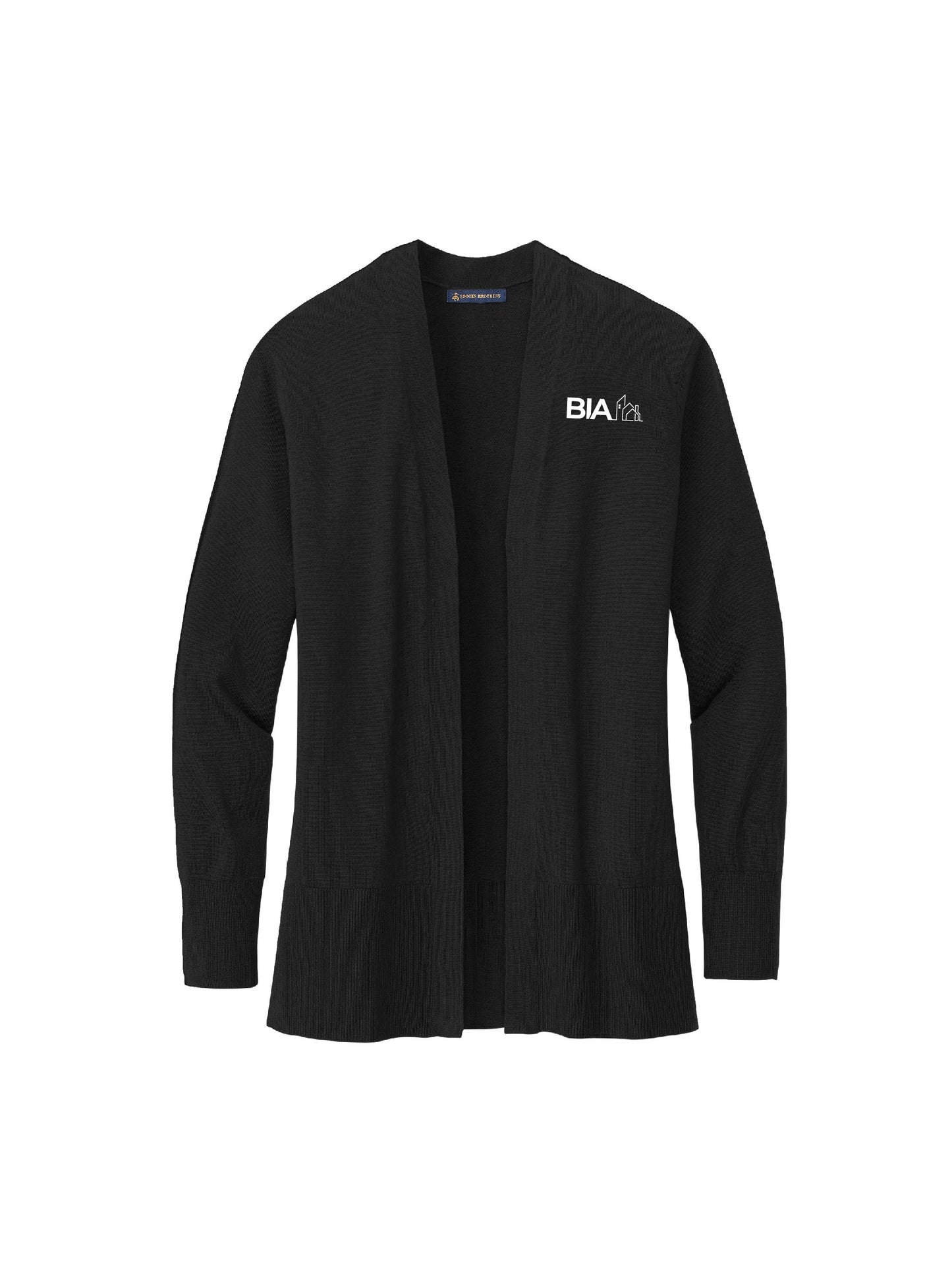 BIA100. Brooks Brothers Women's Cotton Stretch Long Cardigan Sweater