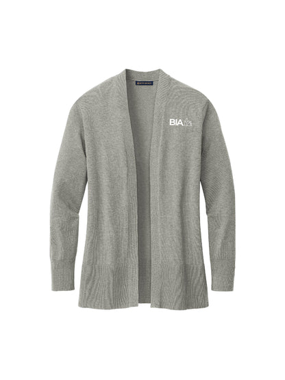 BIA100. Brooks Brothers Women's Cotton Stretch Long Cardigan Sweater