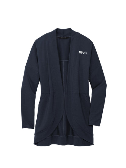 BIA102. Mercer + Mettle Women's Stretch Open-Front Cardigan