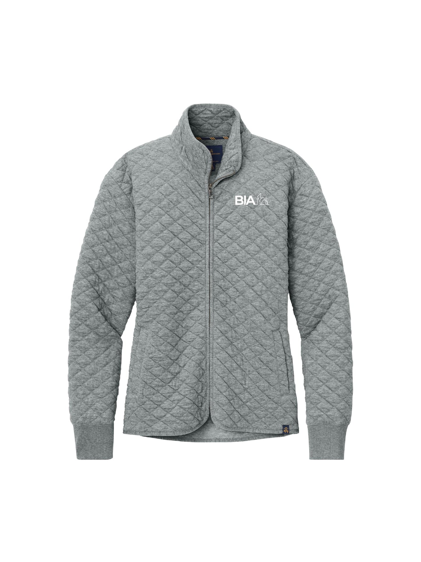 BIA108. Brooks Brothers Women’s Diamond Quilt Full-Zip