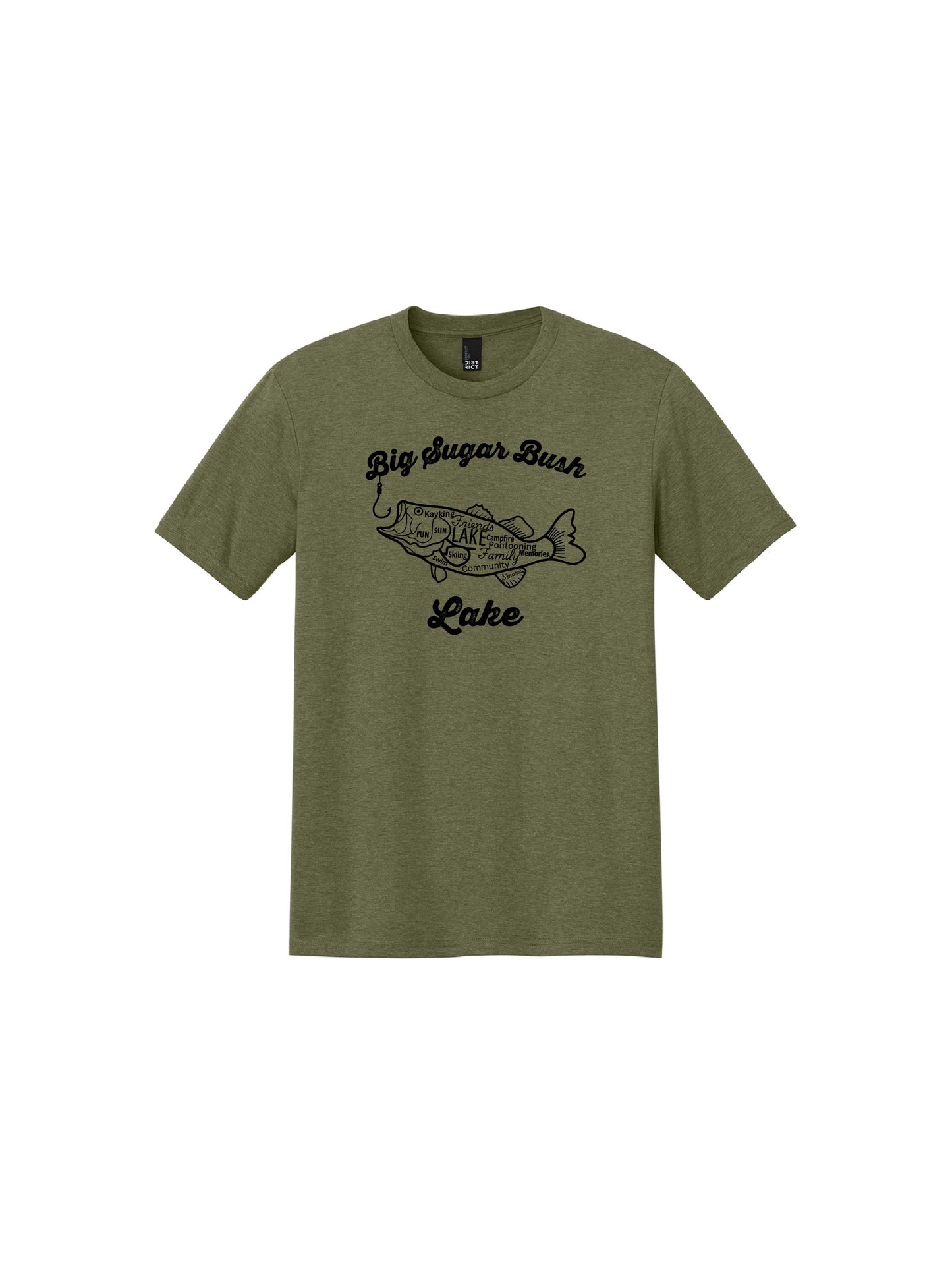 BSBL100. Men's Big Sugar Hook Tee