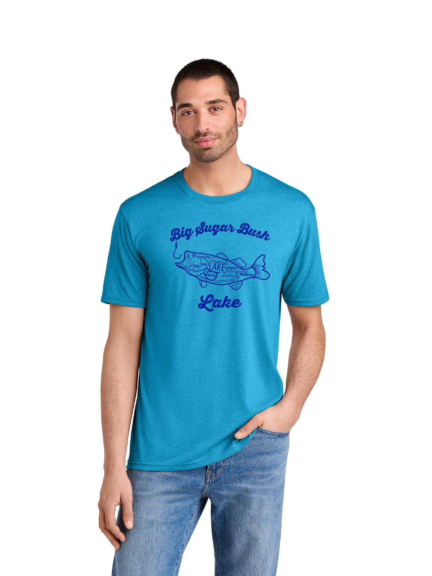 BSBL100. Men's Big Sugar Hook Tee