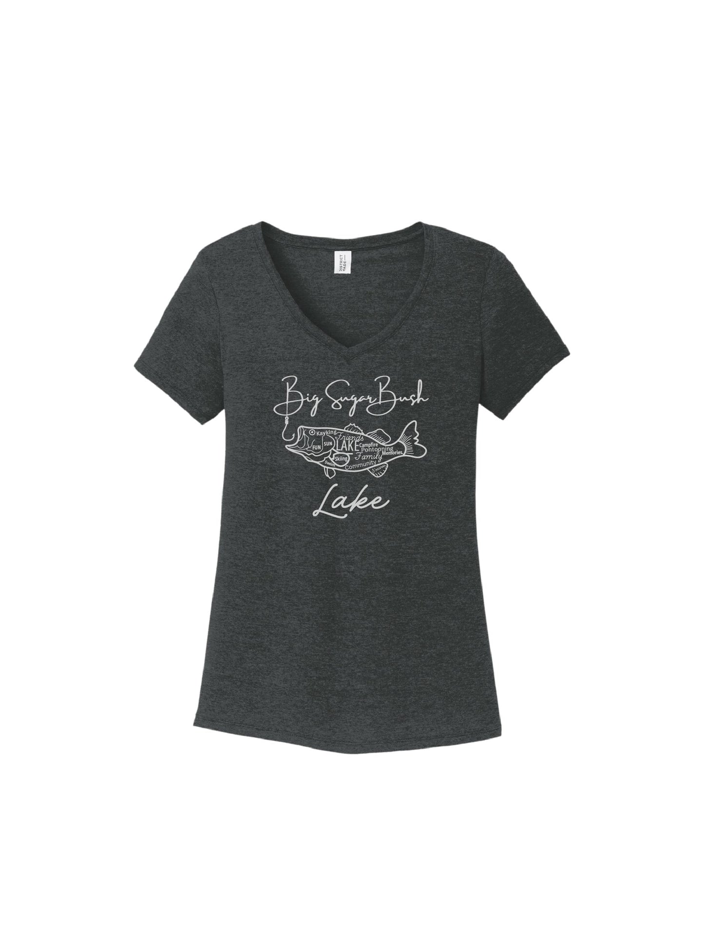 BSBL200. Women's Big Sugar Hook V-Neck Tee