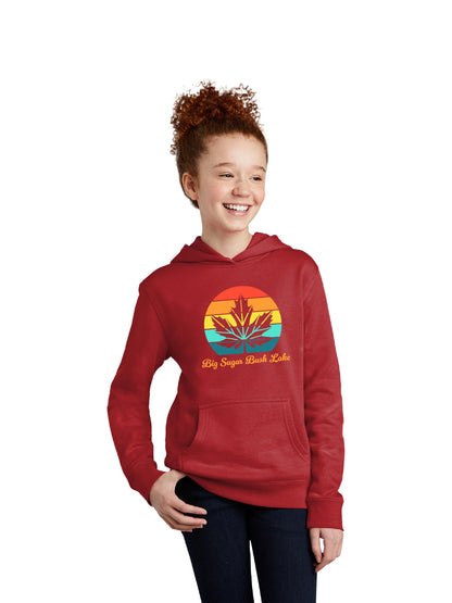 BSBL305. Youth Sunset Shores Hoodie