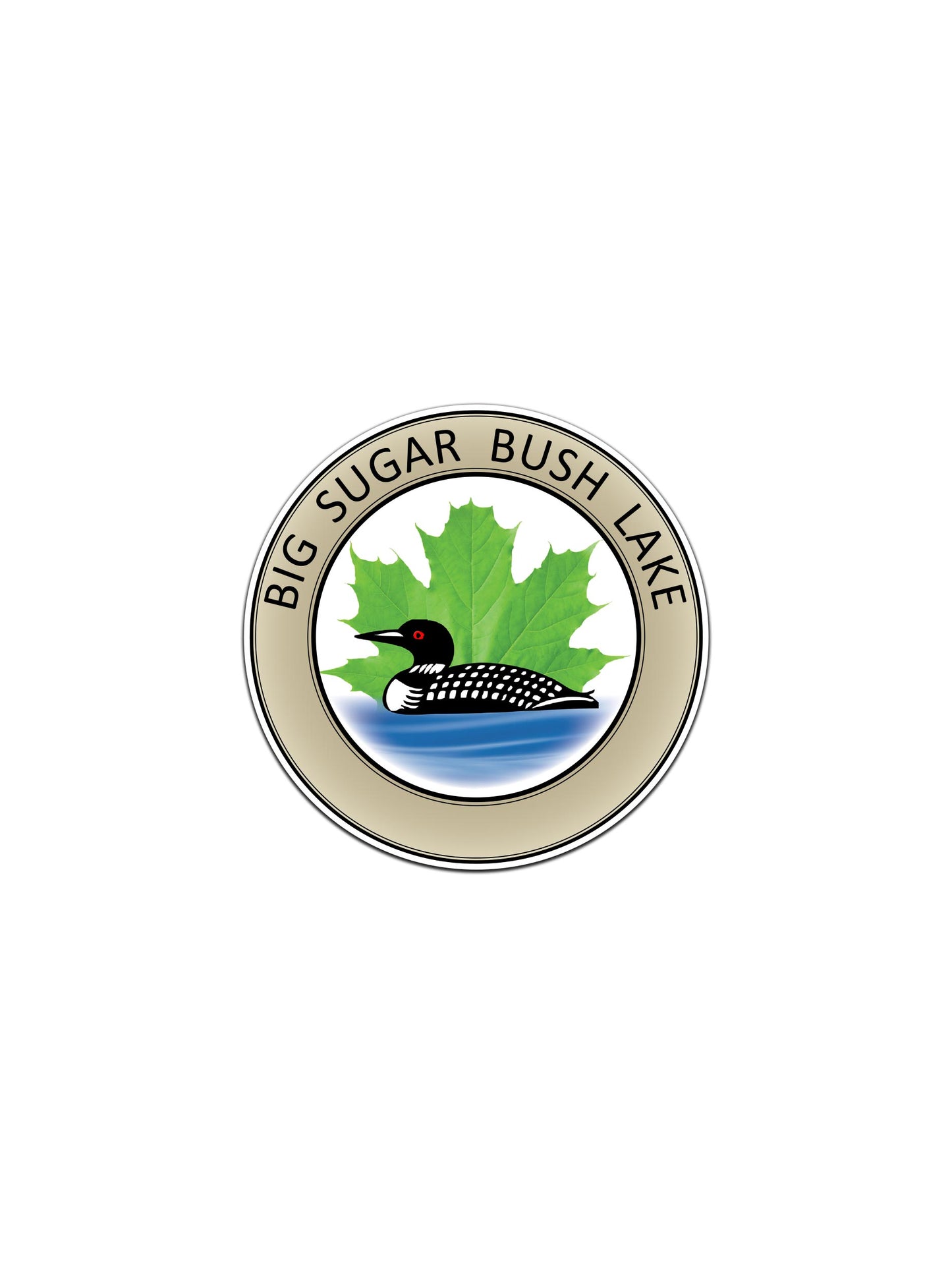 BSBL510. The Big Sugar Bush Lake Sticker