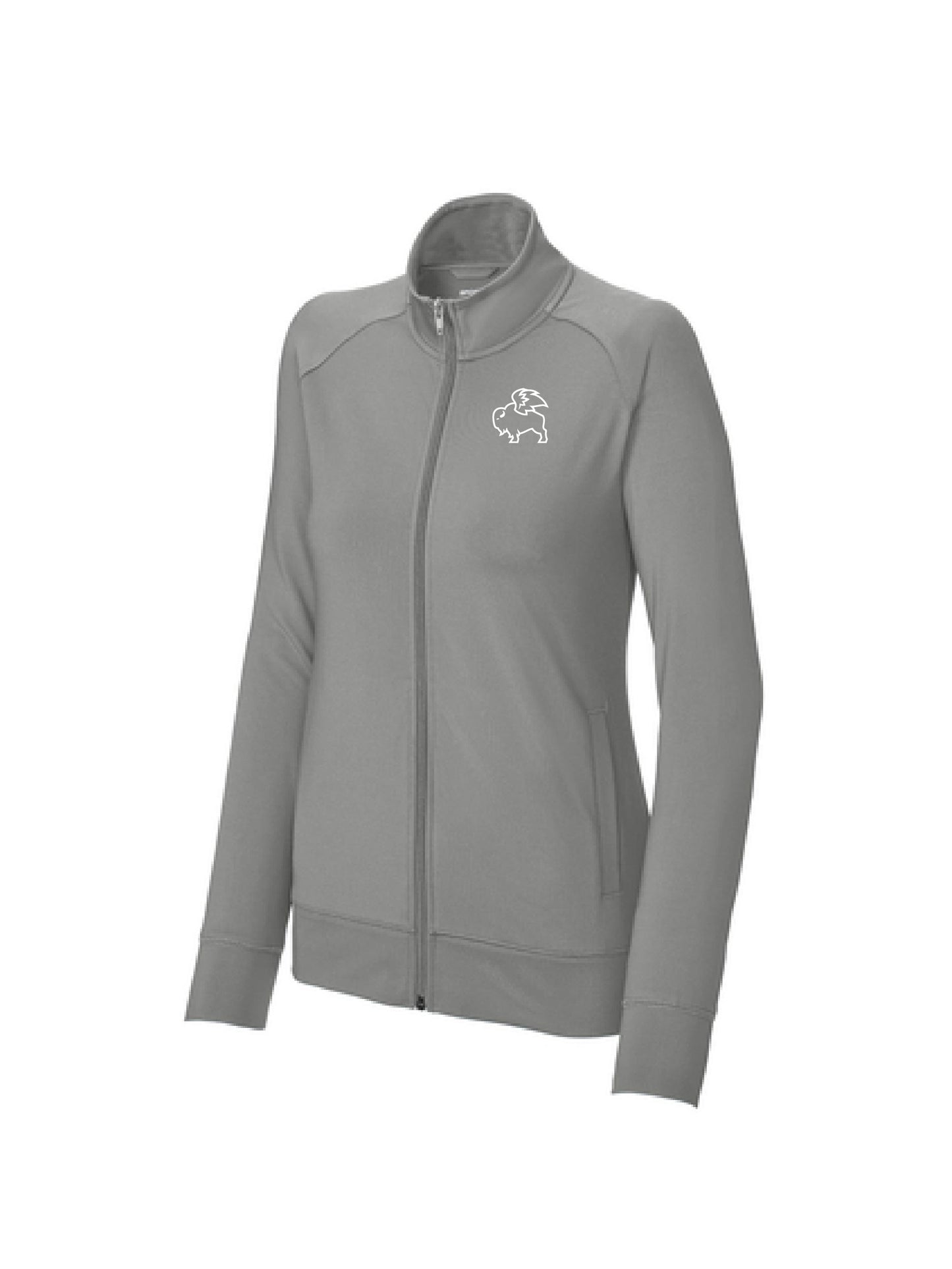BWW230. Sport-Tek® Ladies Sport-Wick® Stretch Full-Zip Cadet Jacket