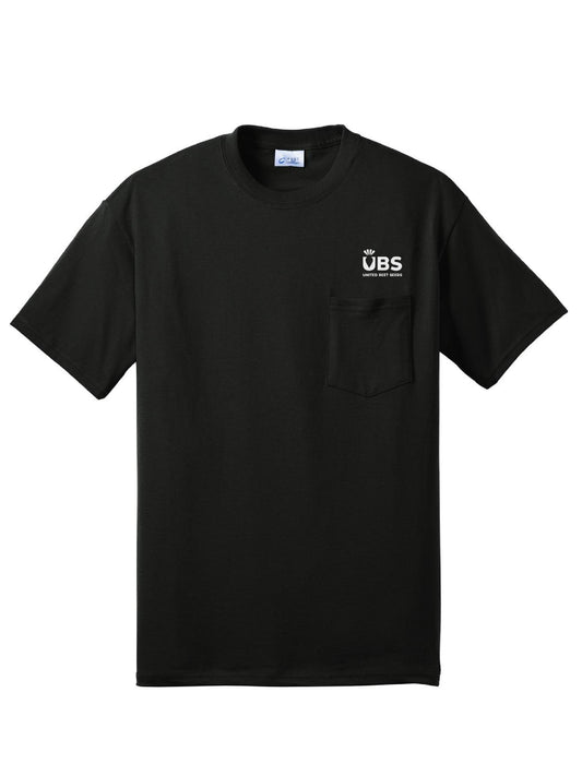 UBS304. Port & Company® Core Blend Pocket Tee