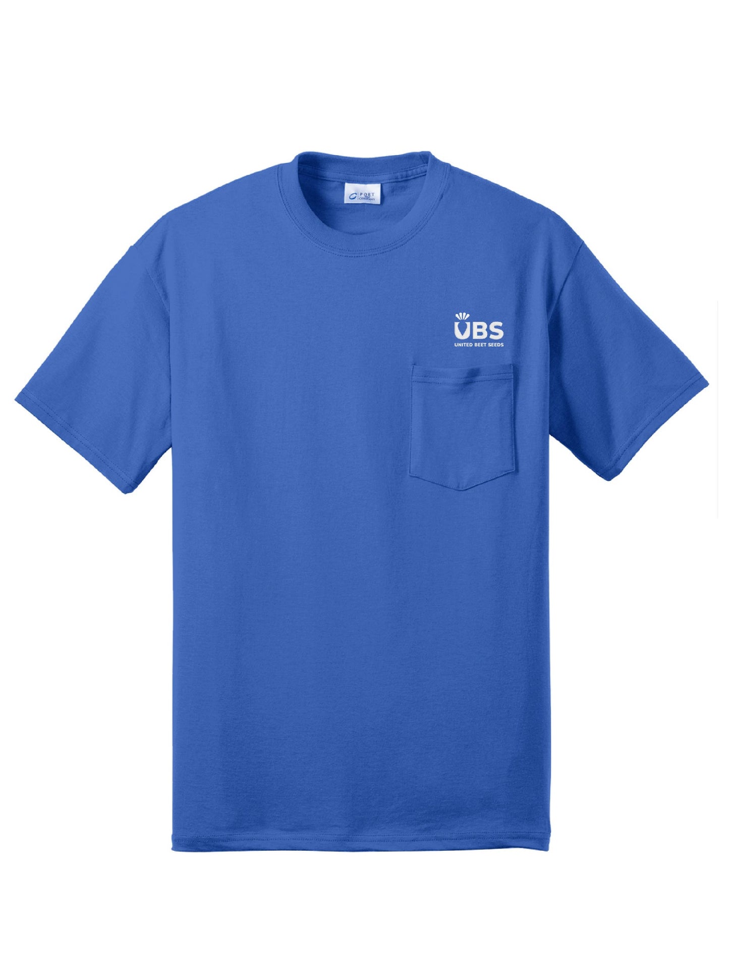 UBS304. Port & Company® Core Blend Pocket Tee