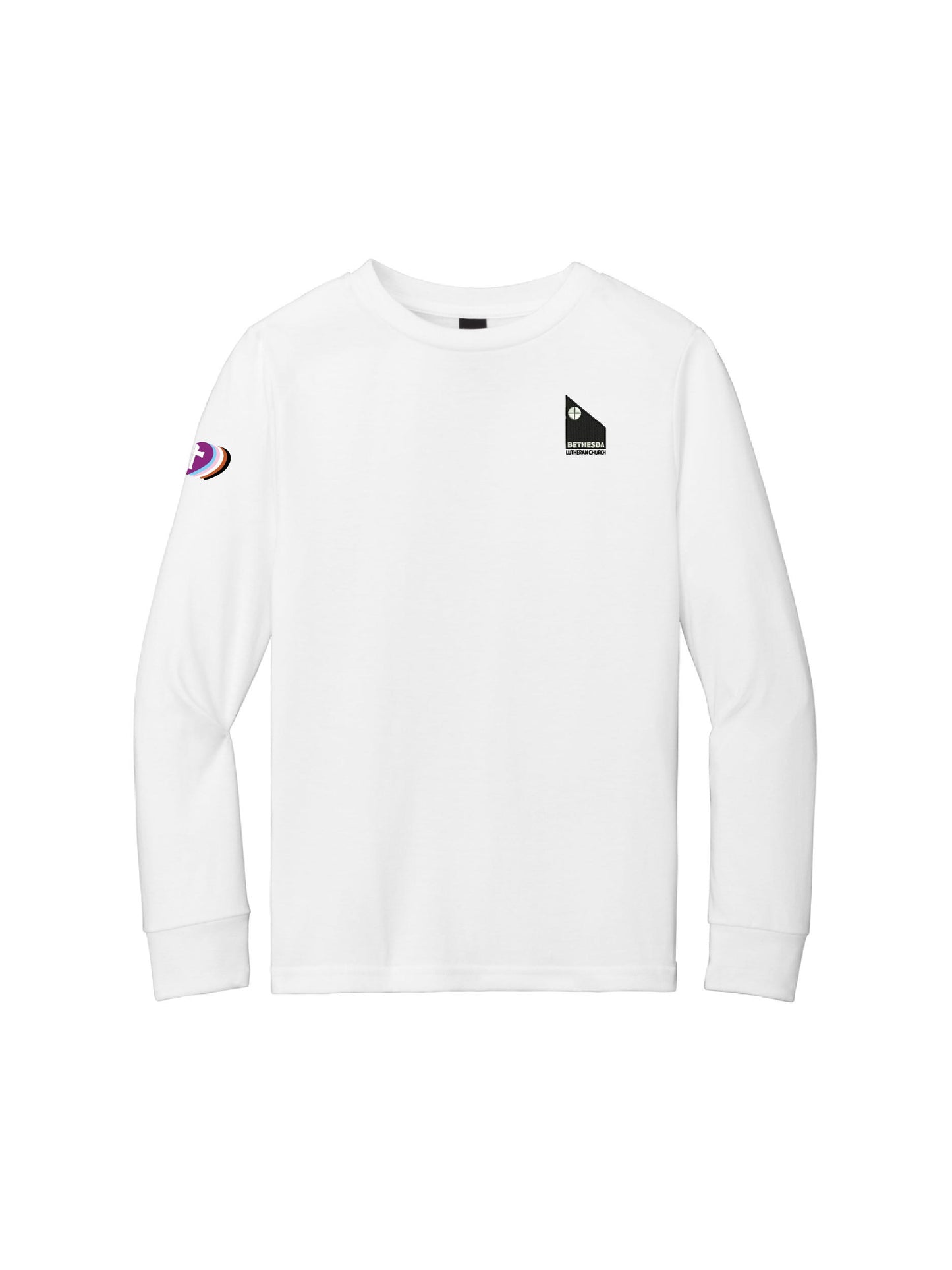 BLC301. District® Youth Perfect Tri® Long Sleeve Tee