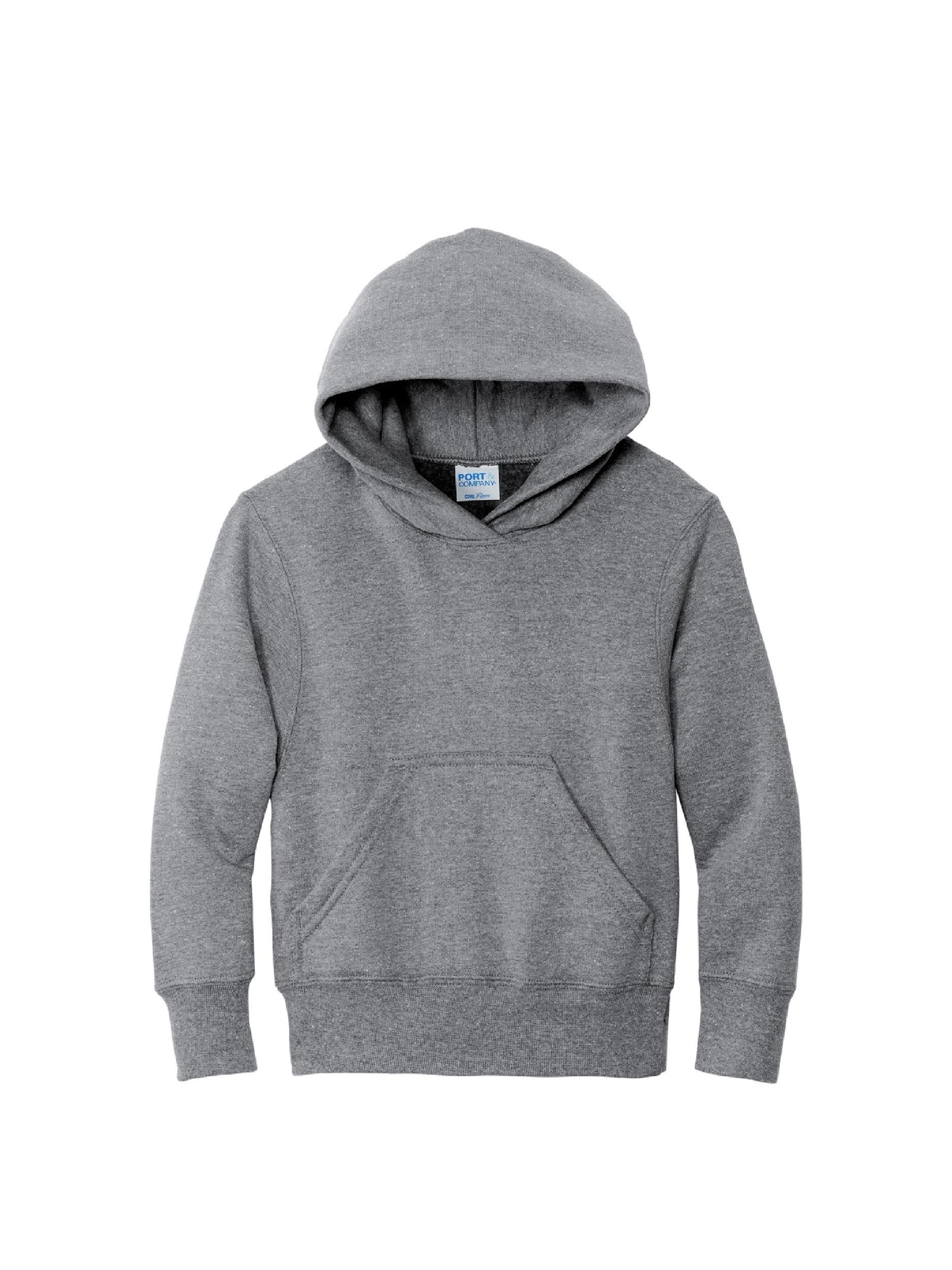 BLC305. Port & Company® Youth Core Fleece Pullover Hooded Sweatshirt