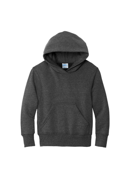 BLC305. Port & Company® Youth Core Fleece Pullover Hooded Sweatshirt