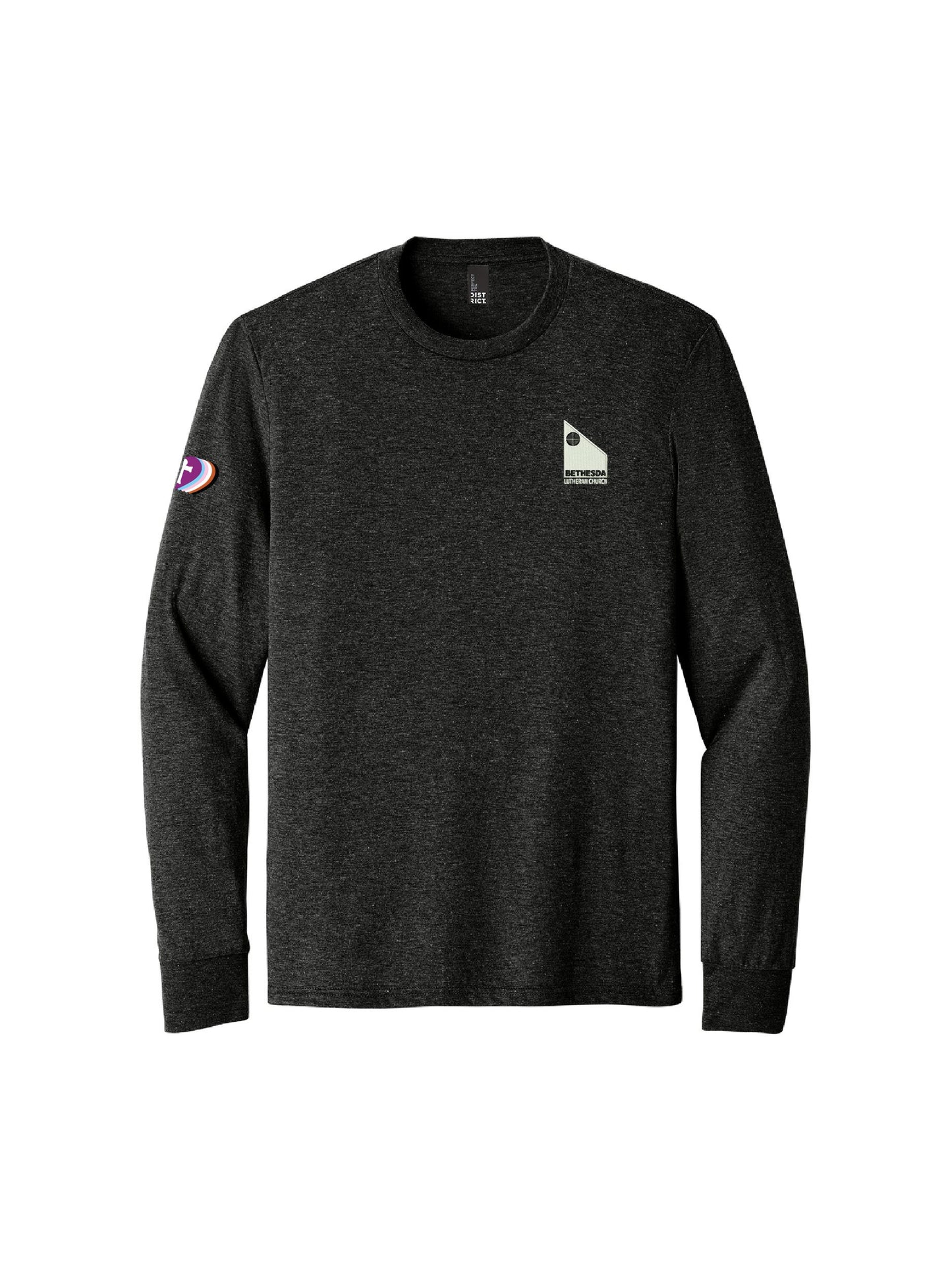 BLC201. District® Men's Perfect Tri® Long Sleeve Tee