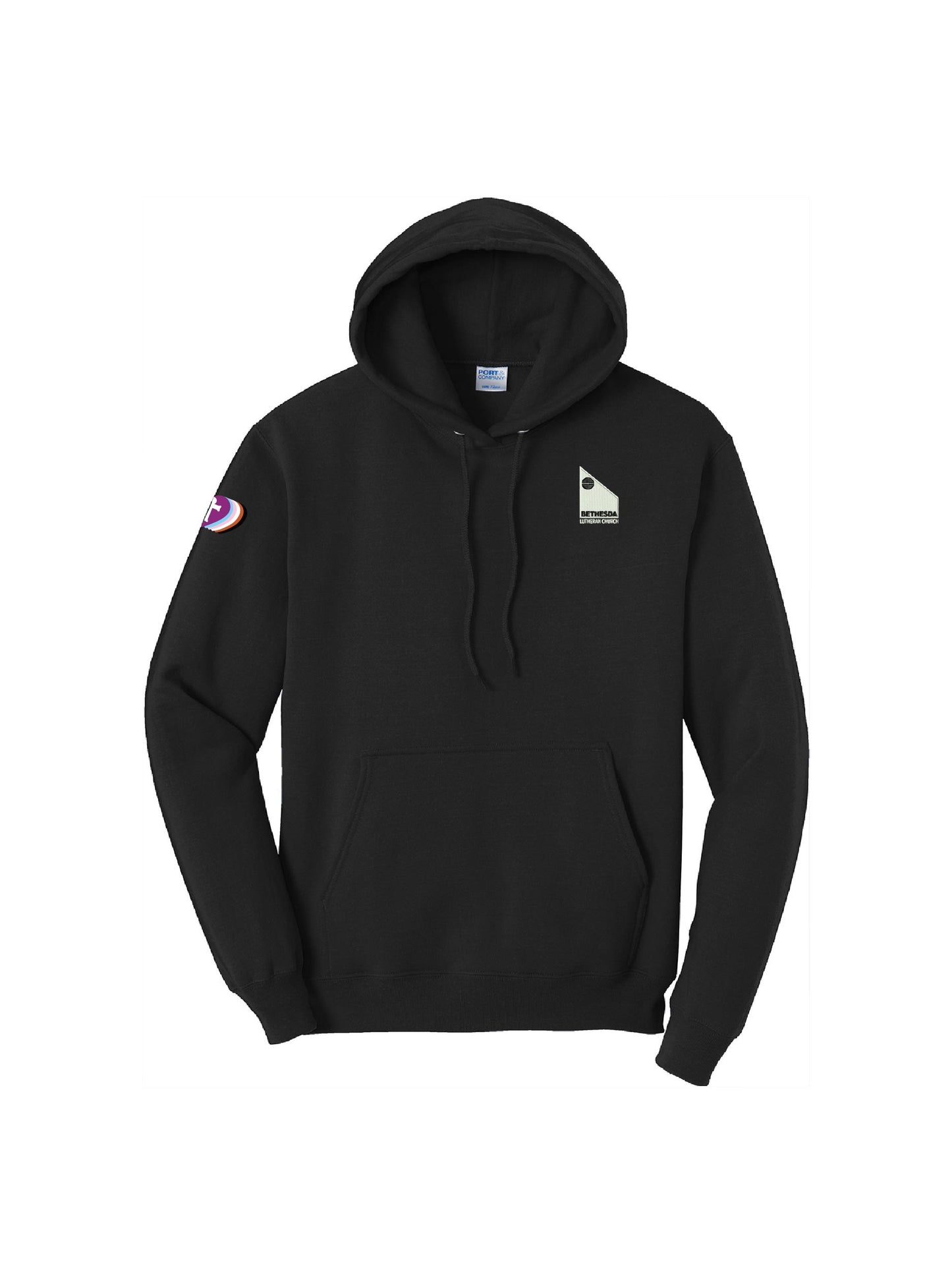 BLC206. Port & Company® Men's Core Fleece Pullover Hooded Sweatshirt