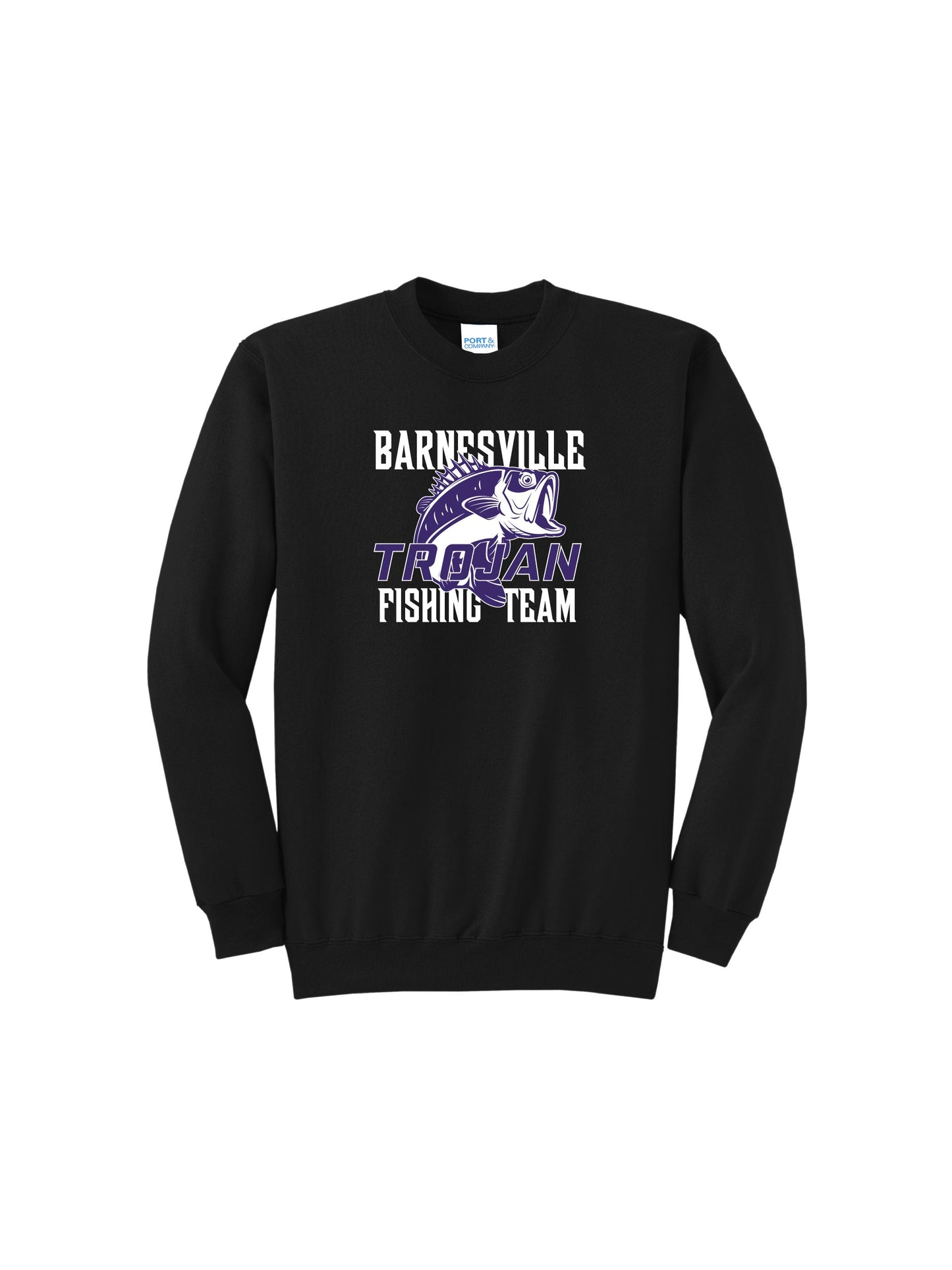 BHFT300. Port & Company® Men's Core Fleece Crewneck Sweatshirt