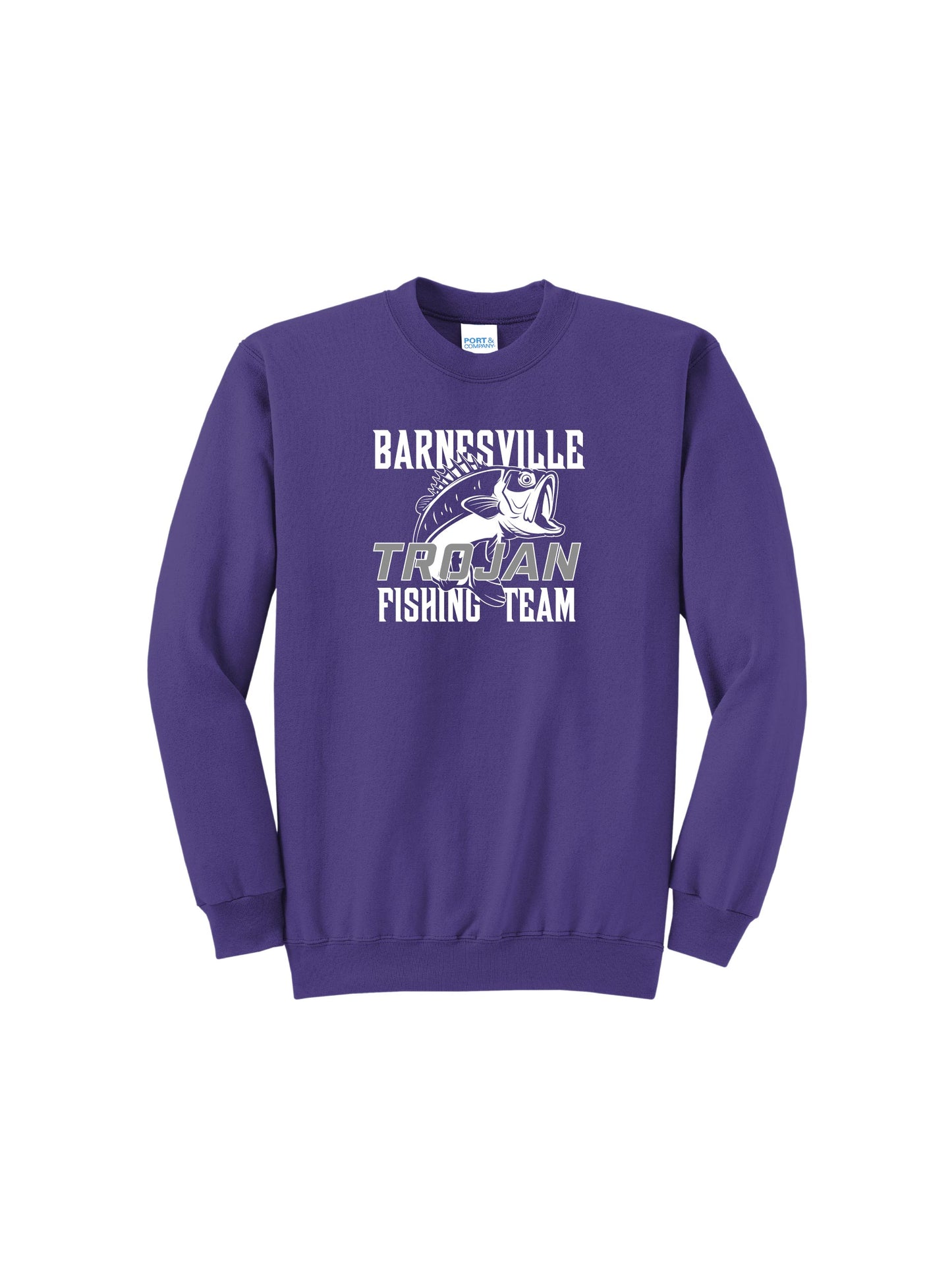 BHFT300. Port & Company® Men's Core Fleece Crewneck Sweatshirt