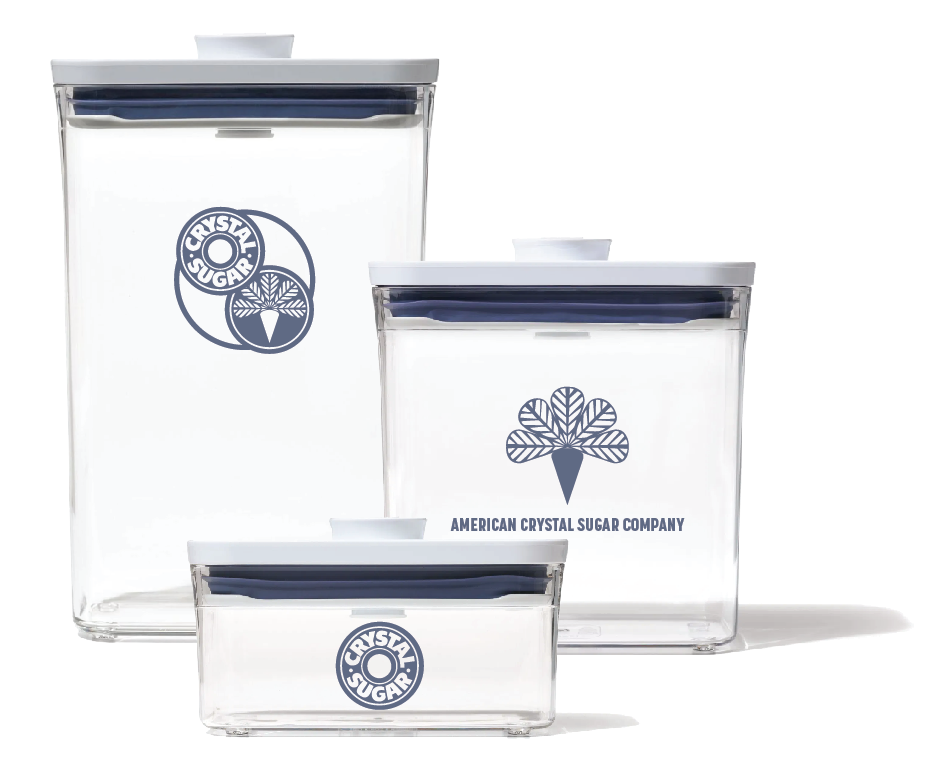 ACS525. OXO 3-Piece Slim POP Container Set