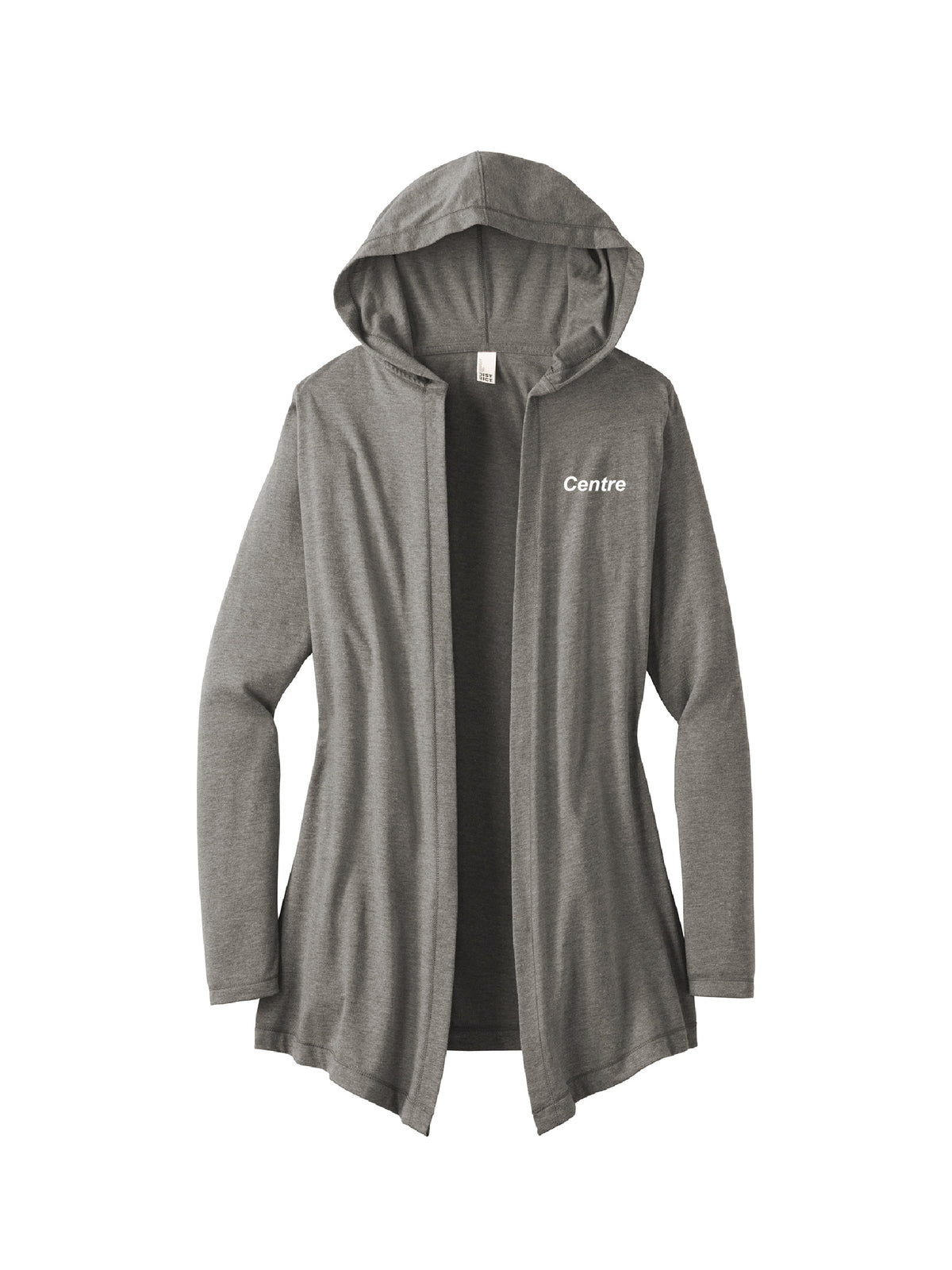 CI104. District Women's Perfect Tri Hooded Cardigan