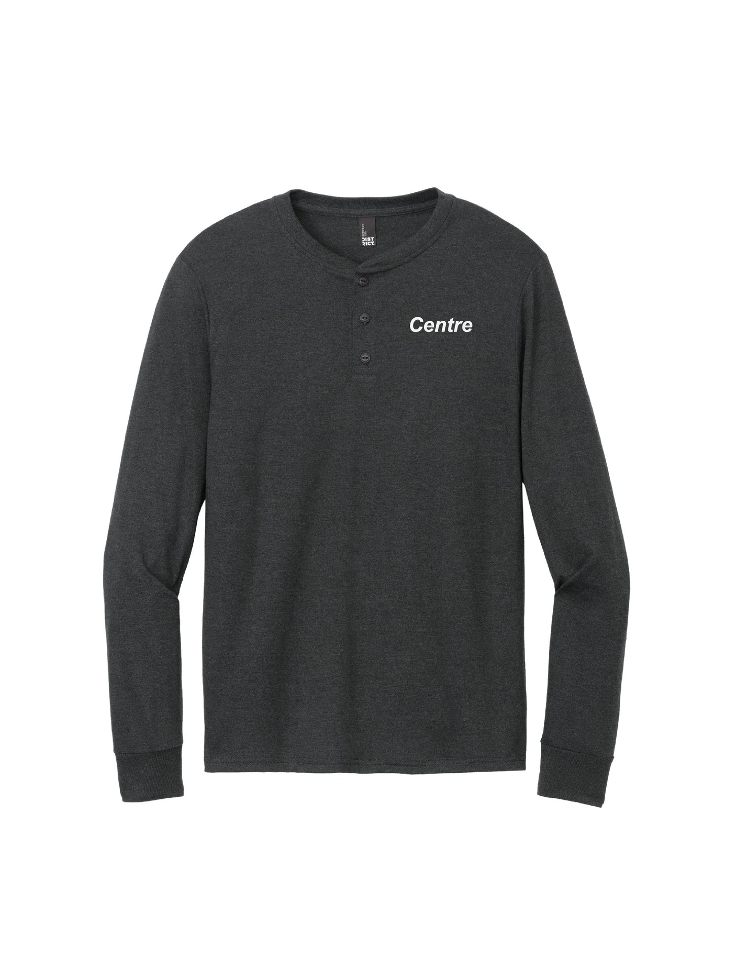 CI301. District Perfect Tri Long Sleeve Henley