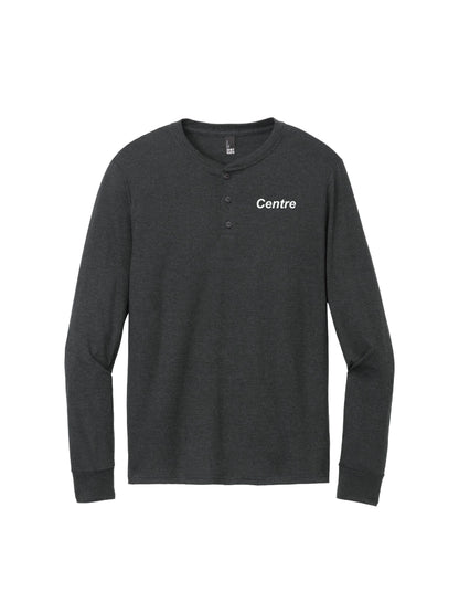 CI301. District Perfect Tri Long Sleeve Henley