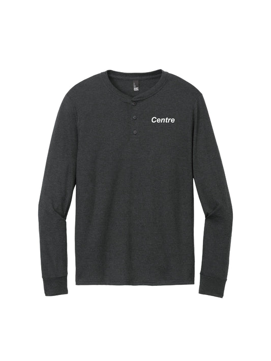 CI301. District Perfect Tri Long Sleeve Henley