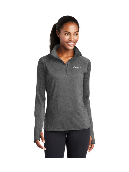 CI102. Sport-Tek Ladies Stretch 1/4 Zip Pullover