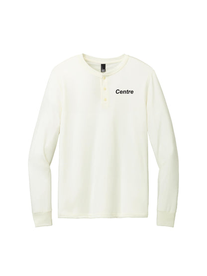 CI301. District Perfect Tri Long Sleeve Henley