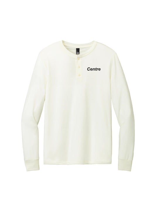 CI301. District Perfect Tri Long Sleeve Henley