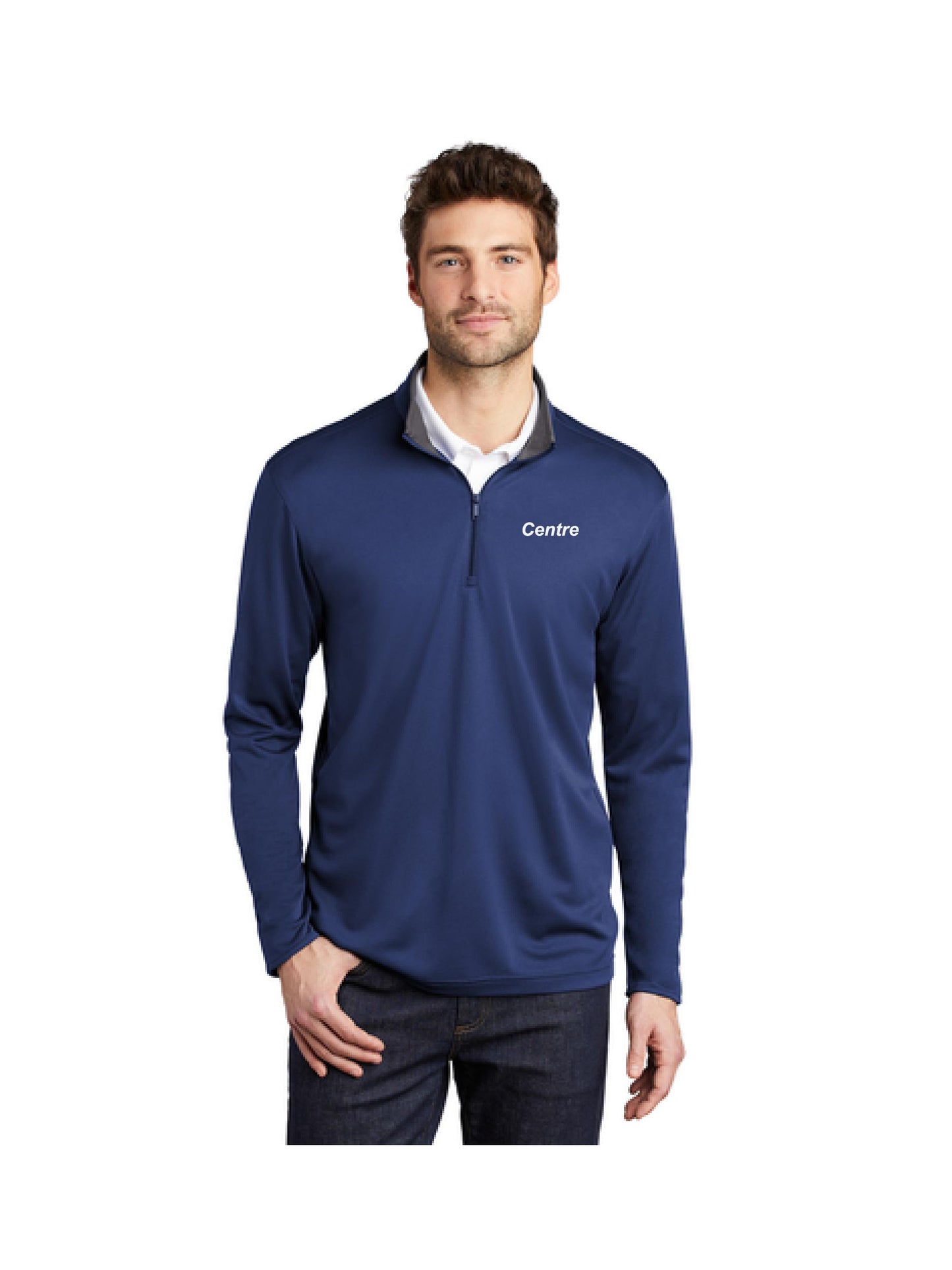 CI303. Port Authority Silk Touch Performance 1/4 Zip
