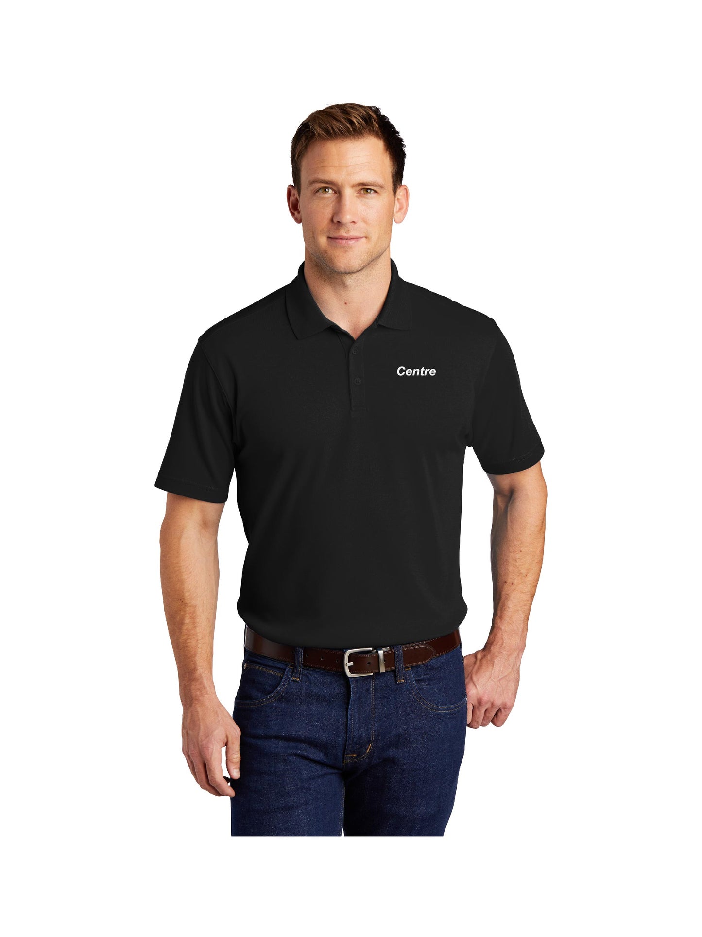 CI305. Port Authority Silk Touch Interlock Performance Polo