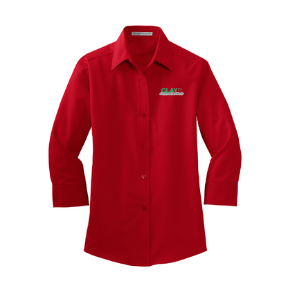 CC226. Port Authority® Ladies 3/4-Sleeve Easy Care Shirt