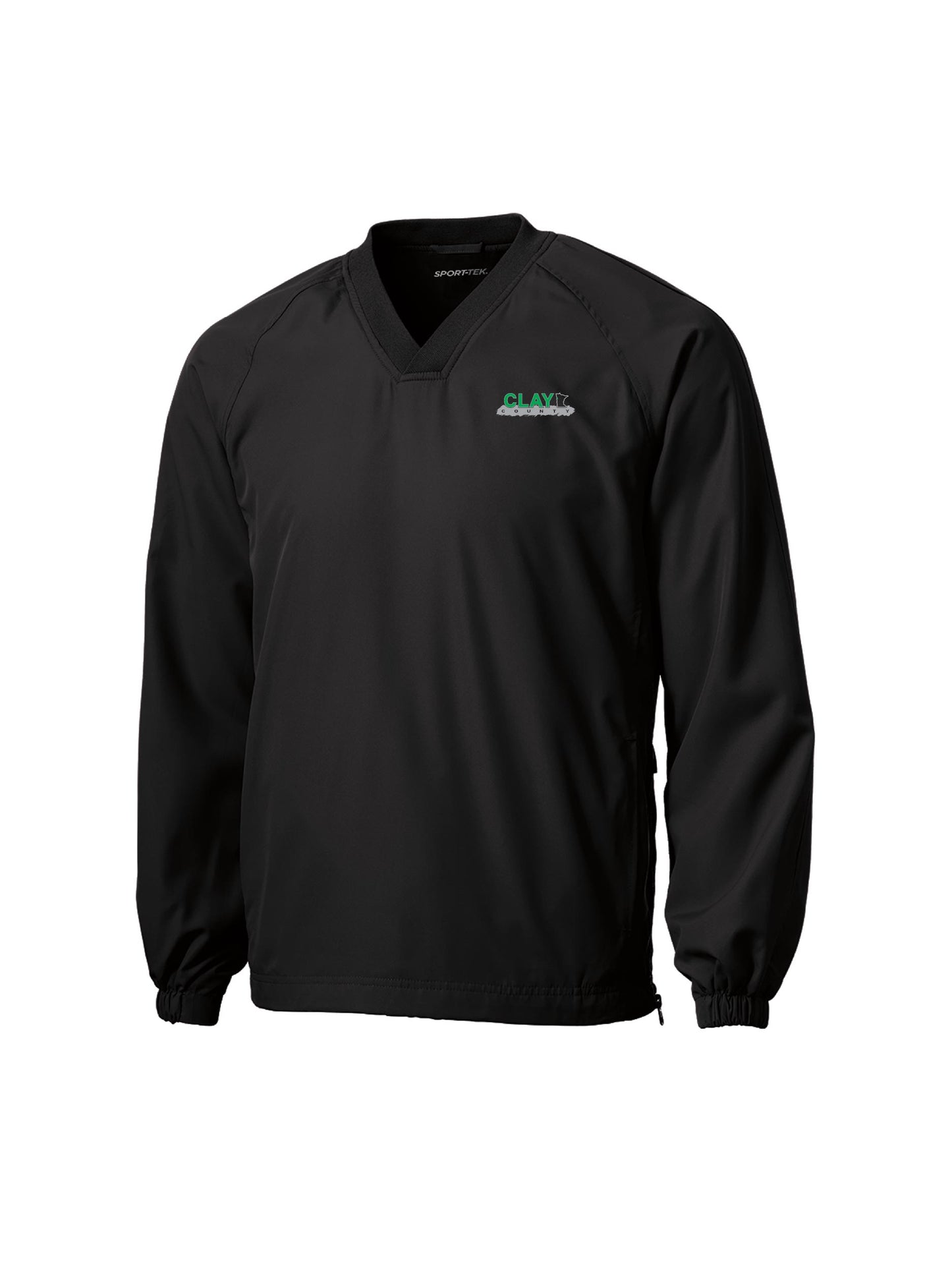 CC103. Men's Sport-Tek®V-Neck Raglan Wind Shirt