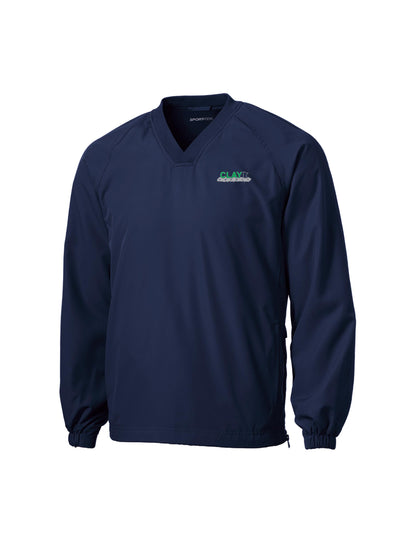 CC103. Men's Sport-Tek®V-Neck Raglan Wind Shirt
