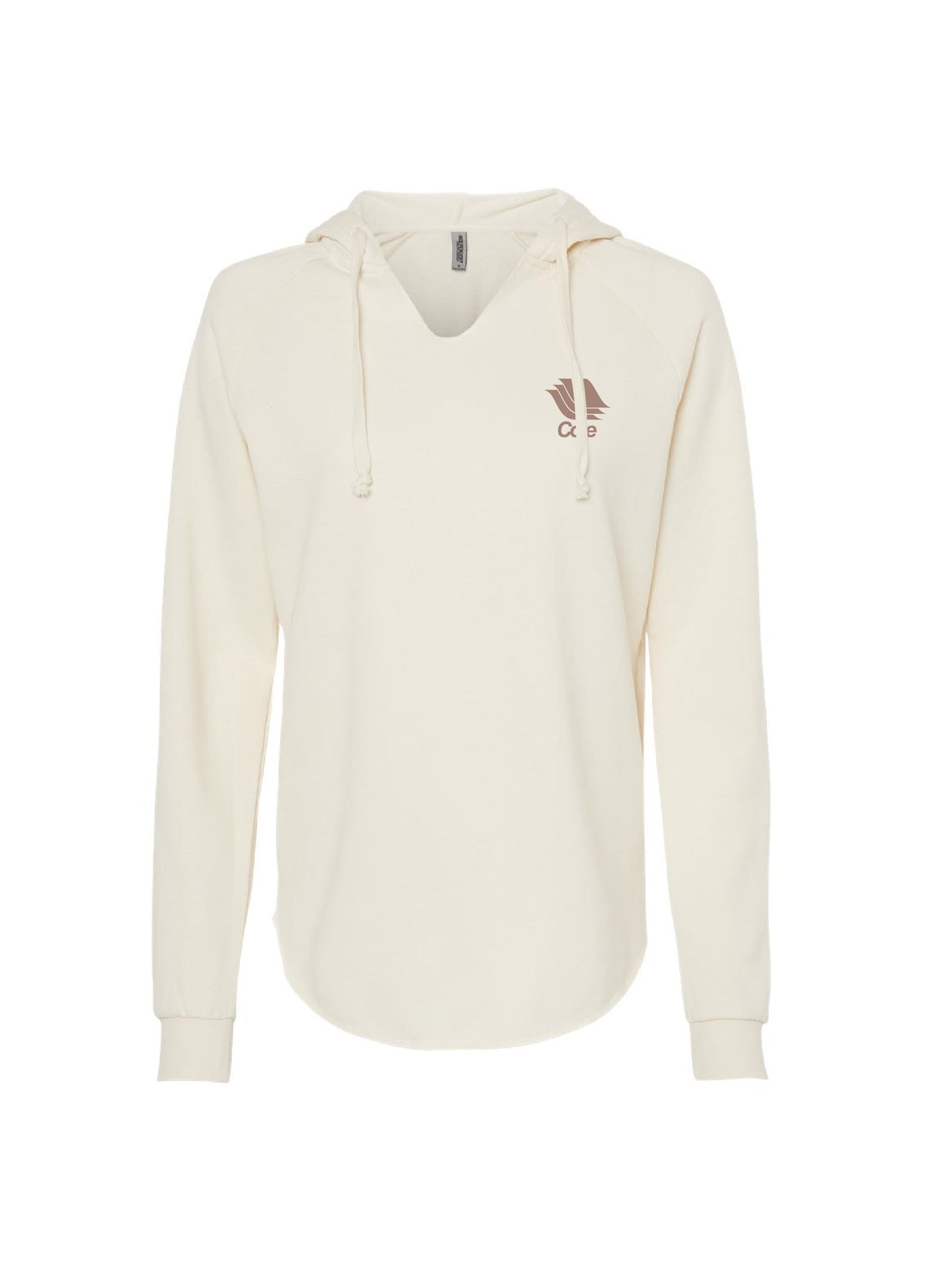 CP103. Women’s Lightweight California Wave Wash Hooded Sweatshirt 