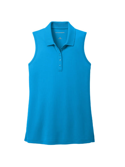 CP105. Port Authority® Women's Dry Zone® UV Micro-Mesh Sleeveless Polo