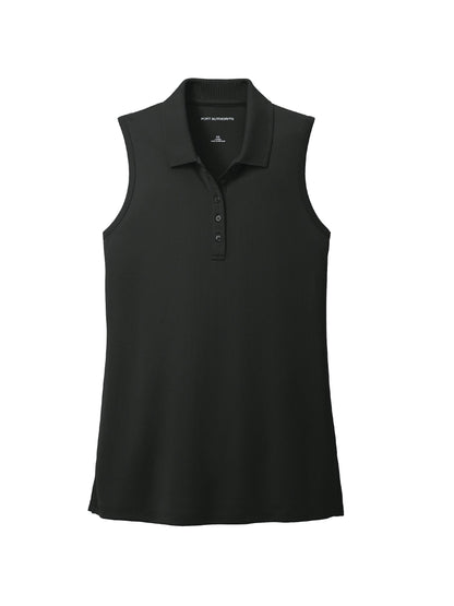 CP105. Port Authority® Women's Dry Zone® UV Micro-Mesh Sleeveless Polo