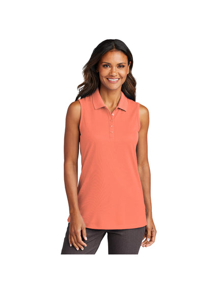 CP105. Port Authority® Women's Dry Zone® UV Micro-Mesh Sleeveless Polo