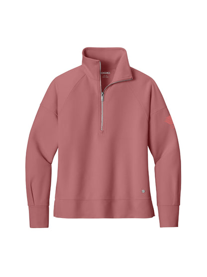 CP108. Ogio Women's Luuma 1/2-Zip