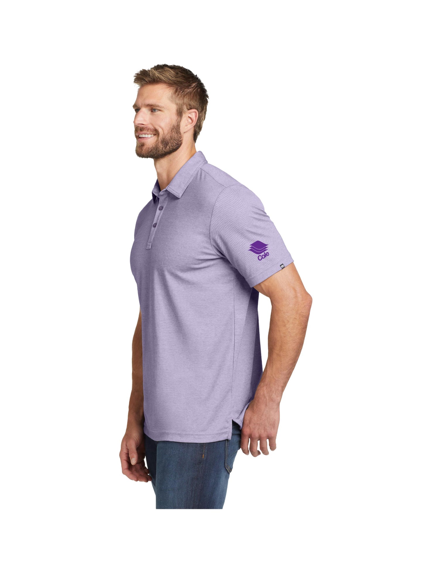 CP204. TravisMathew Oceanside Heather Polo