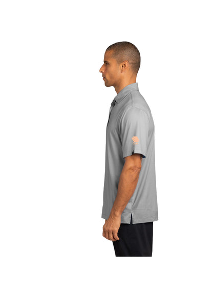 CP206. Men's Vacationer Printed Short Sleeve Polo
