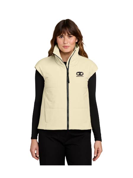 CK117. MiiR® Women’s Sashiko Stretch Puffy Vest