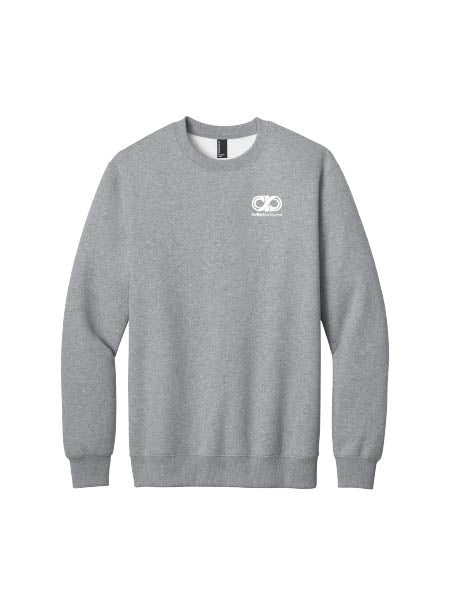 CK242. Port & Co® Foundation Fleece Pullover Crewneck Sweatshirt