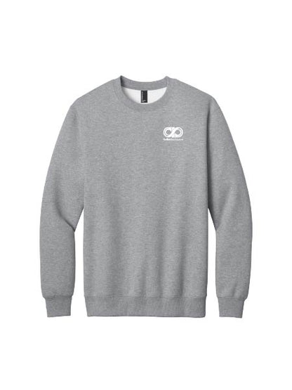 CK242. Port & Co® Foundation Fleece Pullover Crewneck Sweatshirt