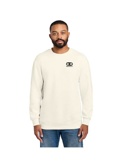 CK242. Port & Co® Foundation Fleece Pullover Crewneck Sweatshirt