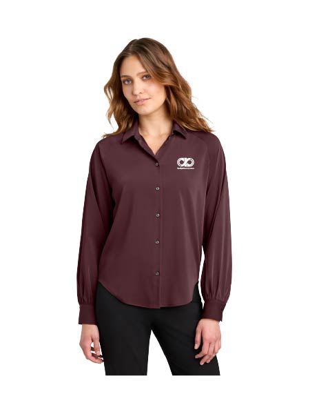 CK125. Mercer+Mettle® Women’s Long Sleeve Buttery Soft Blouse