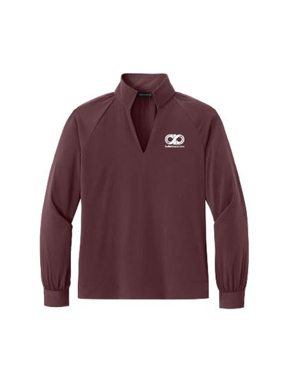 CK126. Mercer+Mettle® Women’s Long Sleeve Buttery Soft Popover Blouse