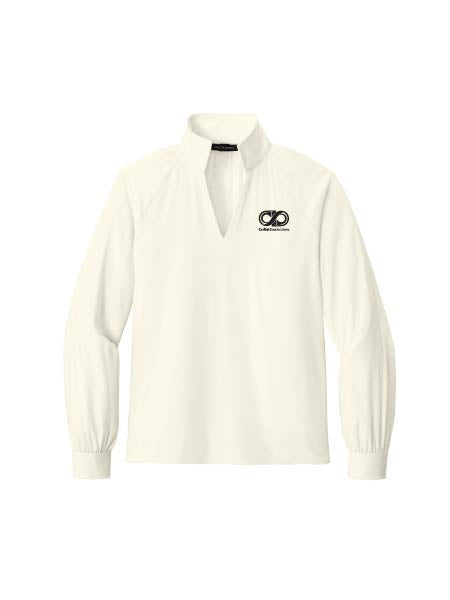 CK126. Mercer+Mettle® Women’s Long Sleeve Buttery Soft Popover Blouse