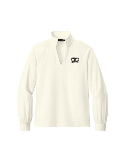 CK126. Mercer+Mettle® Women’s Long Sleeve Buttery Soft Popover Blouse