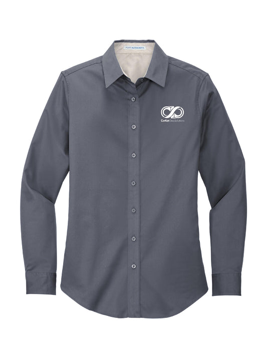 CK105. Port Authority® Ladies Long Sleeve Easy Care Shirt