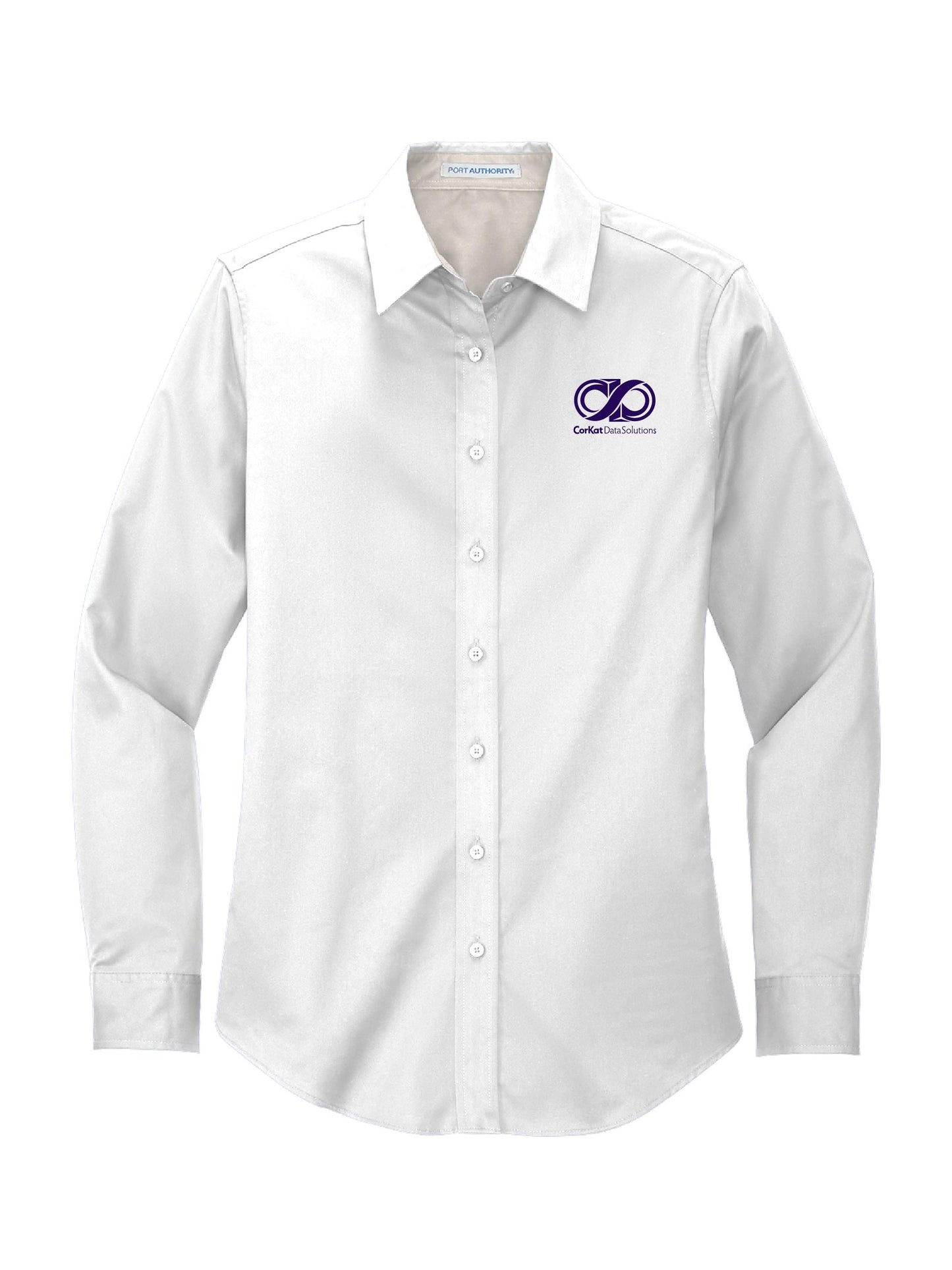 CK105. Port Authority® Ladies Long Sleeve Easy Care Shirt