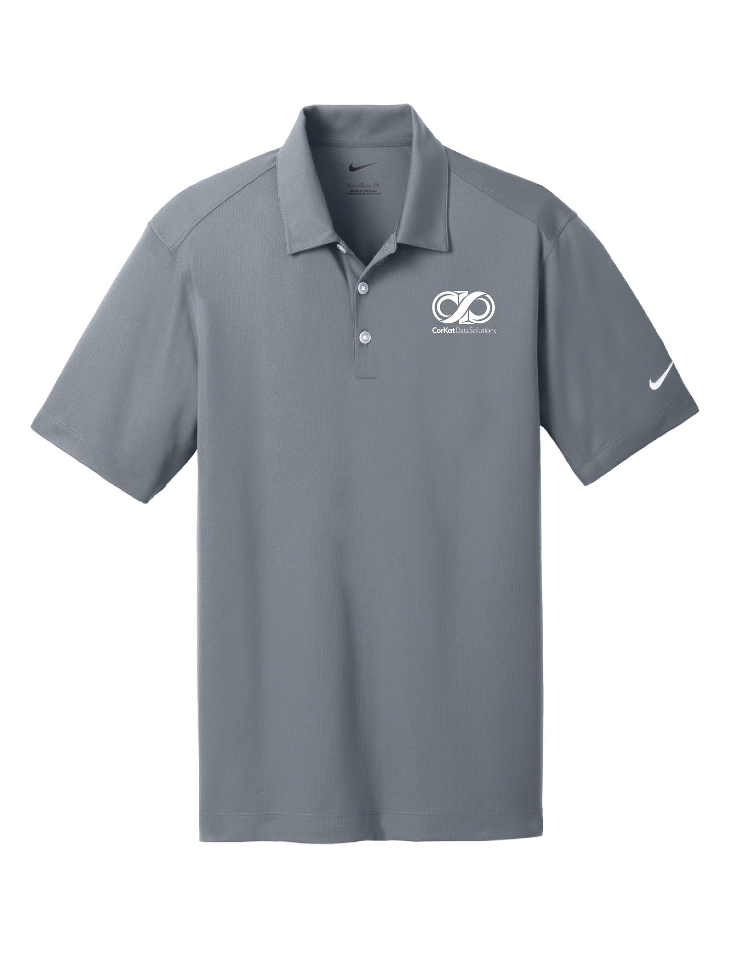 CK201. Nike Dri-FIT Vertical Mesh Polo